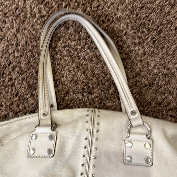 Michael Kors large white leather bag - Picture 8 of 8